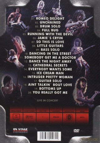 Van Halen: Dance The Night Away [DVD]