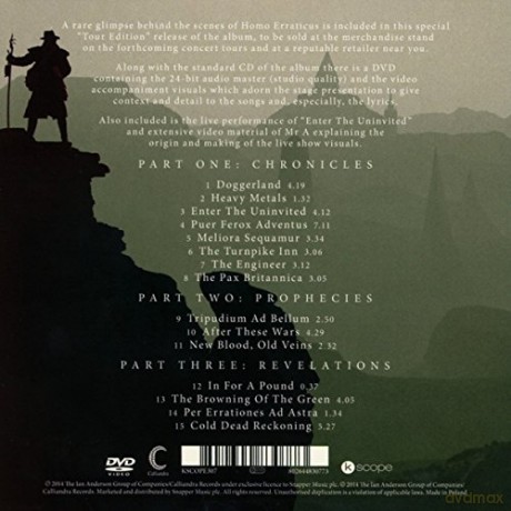 Ian Anderson: Homo Erraticus Tour Edition [DVD]+[CD]