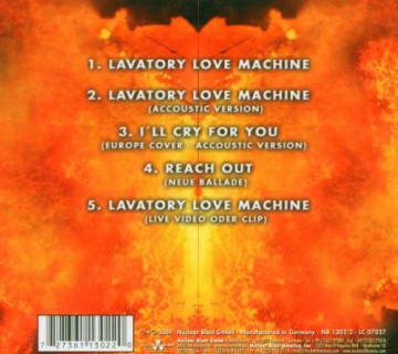 Edguy: Lavatory Love Machine [CD]