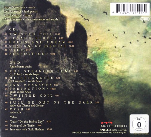 Arjen Lucassen Guilt Machine: On This Perfect Day Limited Edition [DVD]+[CD]