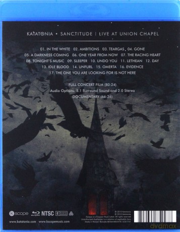 Katatonia: Sanctitude [Blu-Ray]