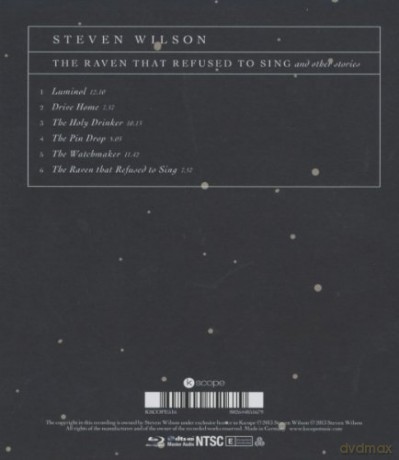 Steven Wilson: The Raven That Refused To Sing [Blu-Ray]