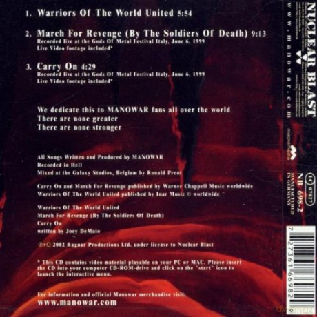 Manowar: Warriors Of The World United [CD]