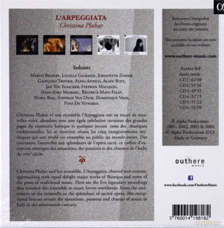Christina Pluhar: L`Arpeggiata: The Complete Alpha [6CD]