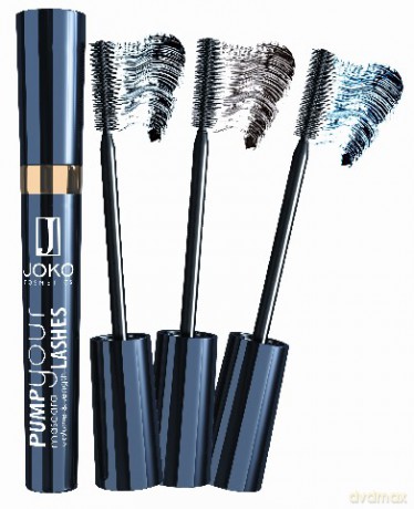 Joko Maskara wydłużająco-podkręcająca - Pump Your Lashes (Granatowa)