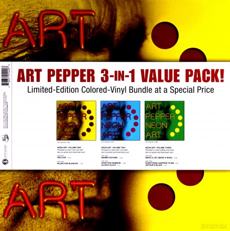 Art Pepper: 3 In 1 Value Pack [3xWinyl]