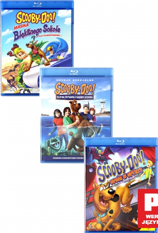 Scooby-Doo Kolekcja: Klątwa potwora z głębin jeziora / Upiór w operze / Maska błękitnego sokoła [3xBlu-Ray]