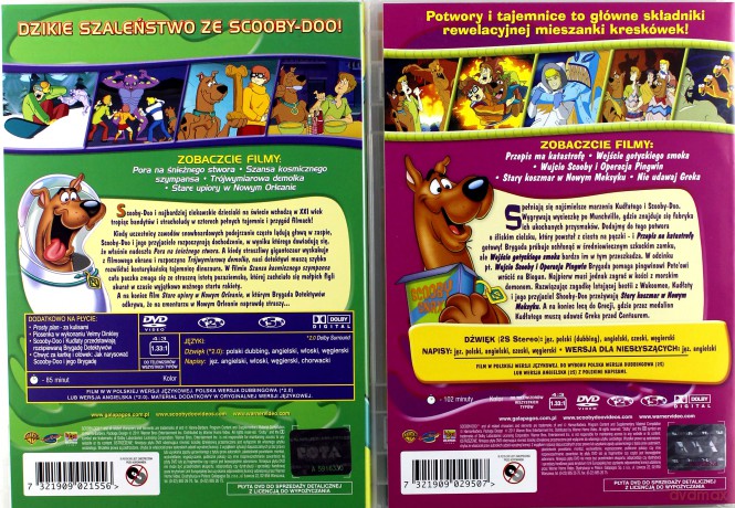 Scooby-Doo 2 filmy w cenie 1: Co Nowego u Scooby-Doo? cz. 1 i cz. 6 [2DVD]