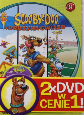 Scooby-Doo 2 filmy w cenie 1: Drużyna Gwiazd  1 / Gdzie Jesteś? Seria 2 [2DVD]