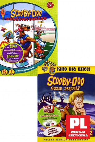 Scooby-Doo 2 filmy w cenie 1: Drużyna Gwiazd  1 / Gdzie Jesteś? Seria 2 [2DVD]