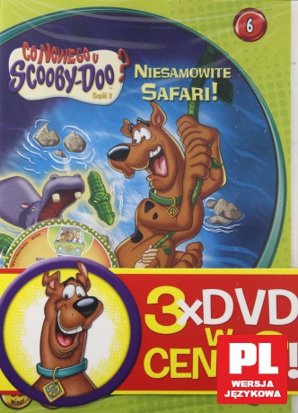 Scooby-Doo 3 filmy w cenie 2: Co nowego u Scooby-Doo? Części 2, 3, 4 [3DVD]