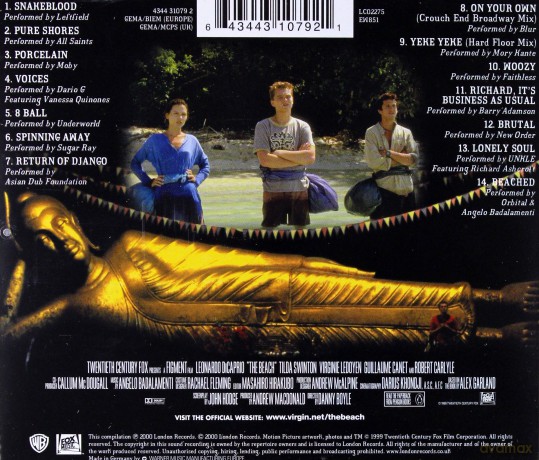 The Beach (Yellow Version) soundtrack (Niebiańska Plaża) [CD]