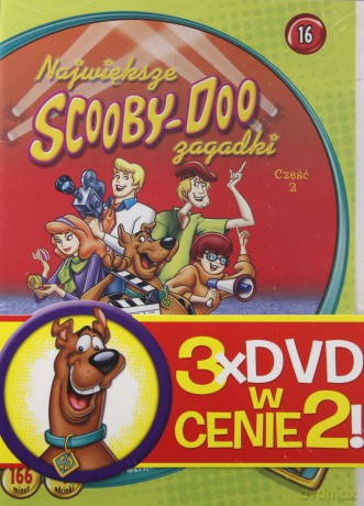 Scooby-Doo Największe zagadki Części 2, 3, 4 [3DVD]