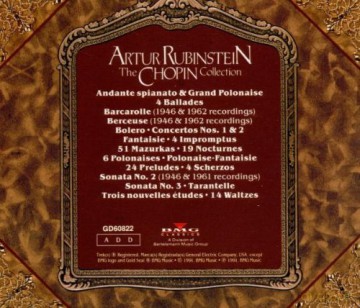 Artur Rubinstein: Chopin Collection [11CD]