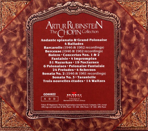 Artur Rubinstein: Chopin Collection [11CD]