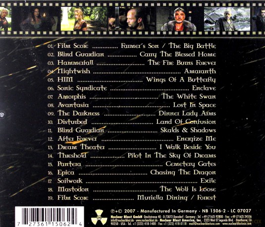 In the Name of the King: A Dungeon Siege Tale soundtrack (Dungeon Siege: W Imię Króla) [CD]