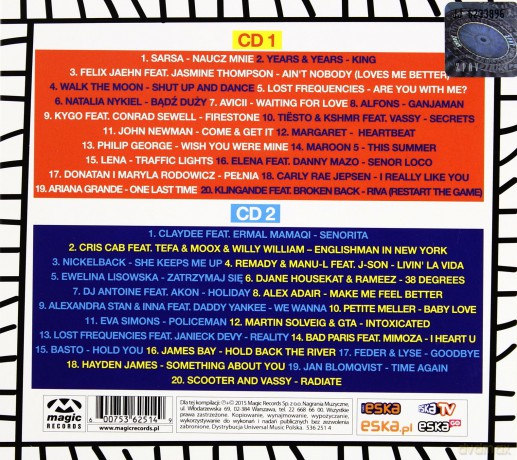 Eska Hity Na Czasie Lato 2015 [2CD]