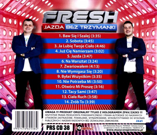 Fresh: Jazda Bez Trzymanki [CD]