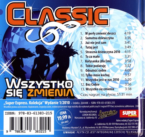 Classic: Wszystko się Zmienia [CD]