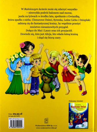 Baśniowy świat. Opowieści dla dzieci - Elżbieta Safarzyńska (twarda) [KSIĄŻKA]