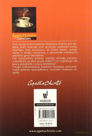 Czarna kawa (pocket) - Agata Christie [KSIĄŻKA]