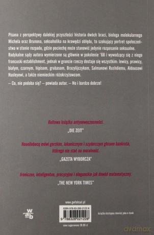 Cząstki elementarne - Michel Houellebecq [KSIĄŻKA]