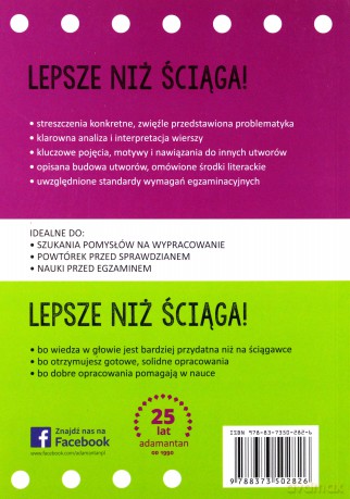 Lepsze niż ściąga. Język polski Gimnazjum cz. 1 [KSIĄŻKA]