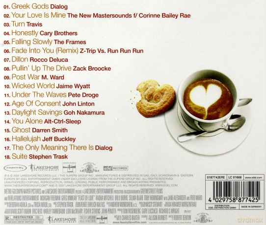 Feast Of Love soundtrack (Smaki miłości) [CD]