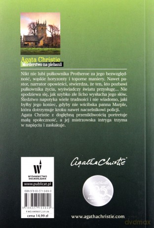 Morderstwo na plebanii (pocket) - Agata Christie [KSIĄŻKA]