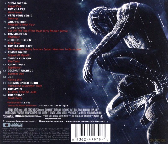 Spider Man 3 Music From And In soundtrack [CD]