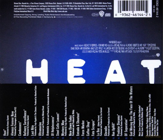 Heat soundtrack (Gorączka) [CD]