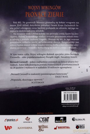 Wojny wikingów (Tom 5). Płonące ziemie - Bernard Cornwell [KSIĄŻKA]