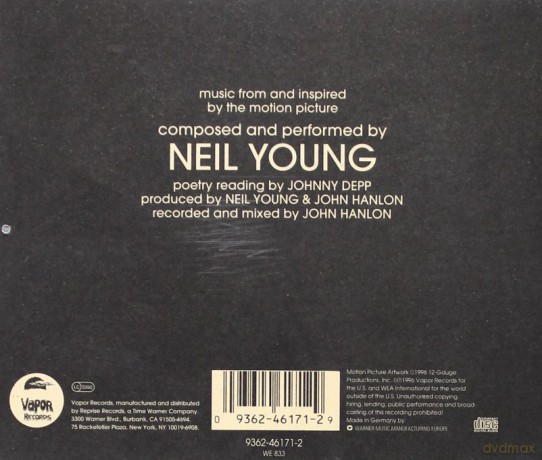 Dead Man soundtrack (Truposz) (Neil Young) [CD]