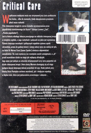 Intensywna terapia [DVD]