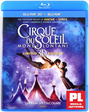 Cirque du Soleil: Dalekie Światy [Blu-ray 3D]+[Blu-Ray]