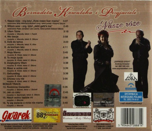 Bernadeta Kowalska: Nasze Róże [CD]