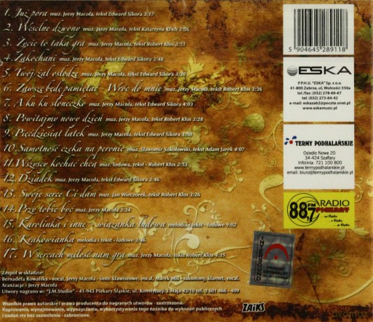 Bernadeta Kowalska: Wspomnienie [CD]