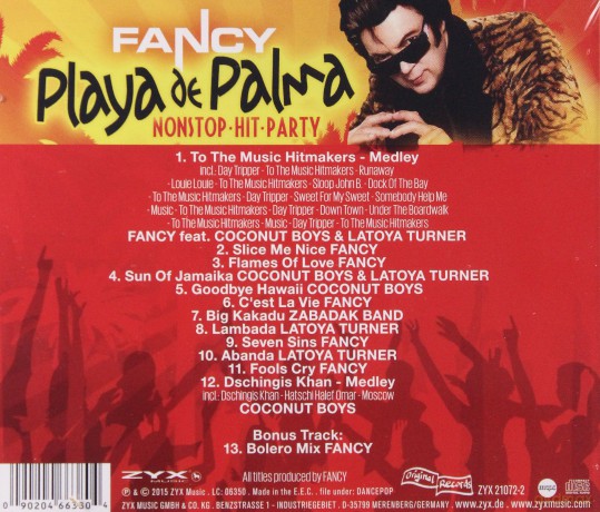 Fancy Playa De Palma: Nonstop Hit Party [CD]