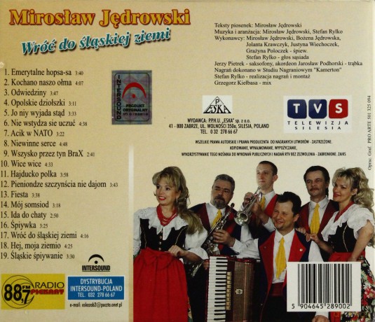 Mirosław Jędrowski: Wróć Do Śląskiej Ziemi [CD]