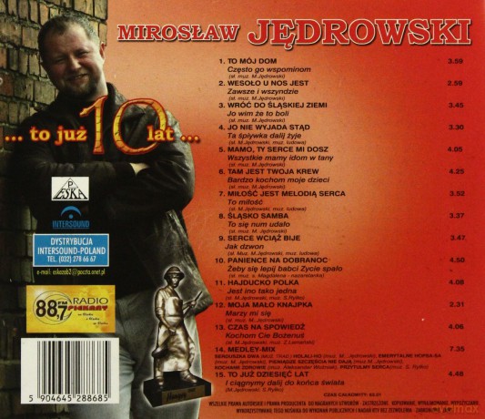 Mirosław Jędrowski: To Już 10 Lat [CD]