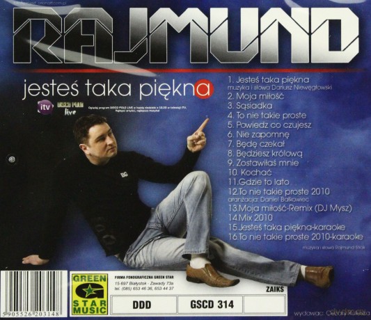 Rajmund: Jesteś Taka Piękna [CD]