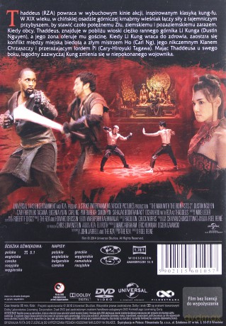 Człowiek o żelaznych pięściach 2 [DVD]