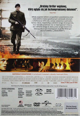 W Potrzasku. Belfast'71 [DVD]