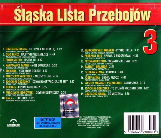 Śląska Lista Przebojów 3 [CD]