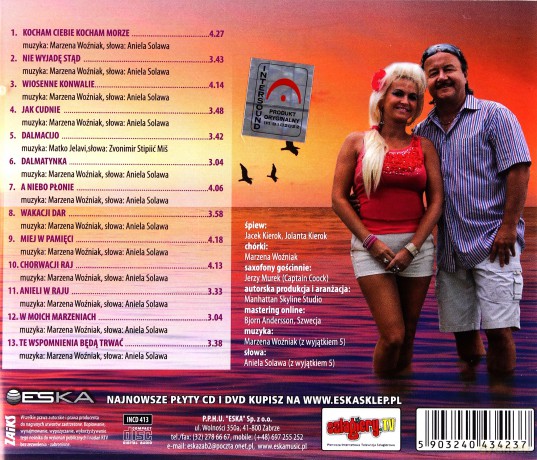 Jacek Kierok: Kocham Ciebie, Kocham Morze [CD]
