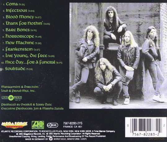 Overkill: Horrorscope [CD]