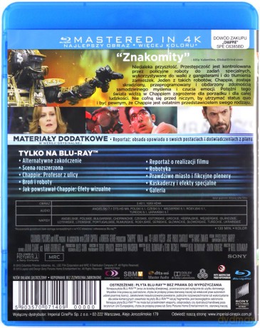 Chappie [Blu-Ray]