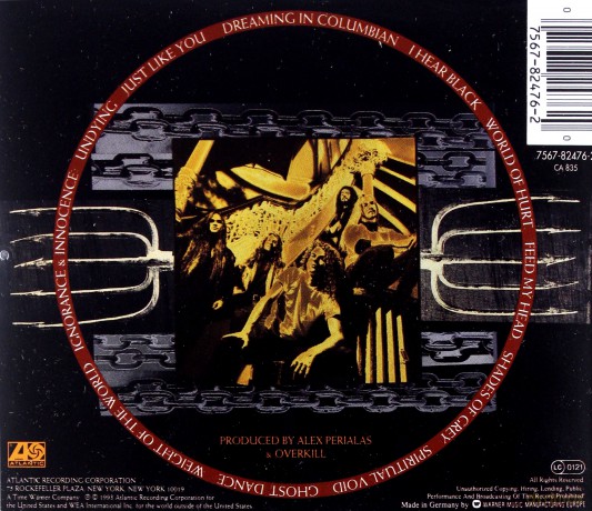 Overkill: I Hear Black [CD]