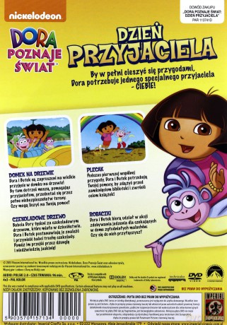 Dora poznaje Świat: Dzień Przyjaciela [DVD]