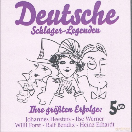 Deutsche Schlager - Legenden [BOX] [5CD]
